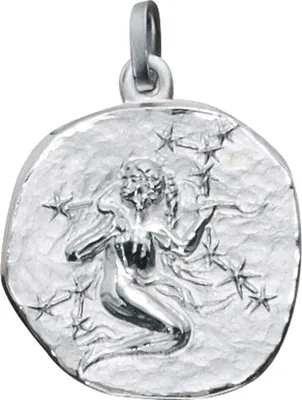 Produktbild von JOBO Anhänger Sternzeichen Jungfrau 925 Sterling Silber rhodiniert teilmattiert