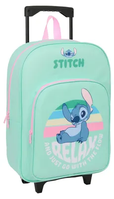 Image de Sac à dos scolaire à roulettes Stitch 32 x 42 x 14 cm