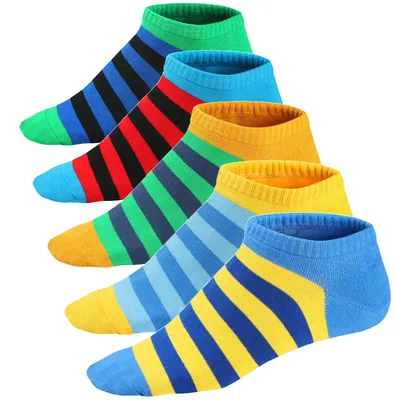Immagine prodotto di Calzini corti da uomo, colorati, taglia 39-46