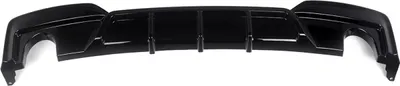 Image de Diffuseur Aerojet - Lèvre de diffusion arrière - adapté à la BMW Série 6 F06/F12/F13 640i M Sport (2012-2018) - Noir - Accessoires auto