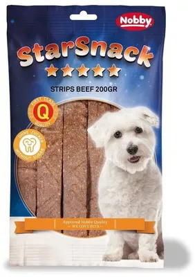 Produktbild von Nobby Starsnack Strips Beef - 20 Stück