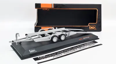 Obrázok produktu pre Ixo Models TRL004S Prívesný vozík strieborný 1:43