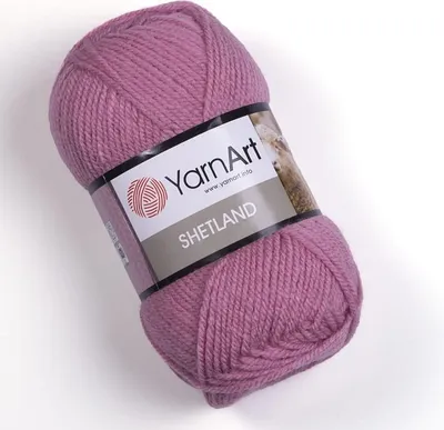 Obrázek produktu pro YarnArt Shetland příze 100 g / 300 m - barva 508 malinová růžová - vlněná příze