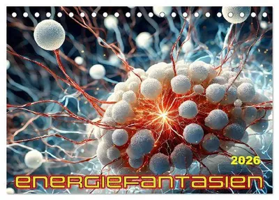 Produktbild von Energiefantasien (Tischkalender 2026 DIN A5 quer), CALVENDO Monatskalender