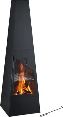 Image de Poêle de jardin avec fonction grill
