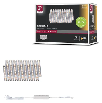 Produktbild von Paulmann MaxLED 1000 LED Strip Warmweiß Basisset