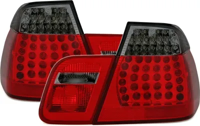 Produktbild von Eagle Eyes LED Rückleuchten Set in Rot Smoke für 3er BMW E46 Limo, Bj. 1998-2001