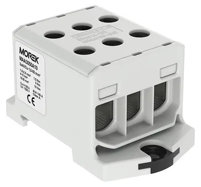 Obrázek produktu pro Hlavní kabelová svorka 6x1,5-50mm2 šedá 1P OTL 50-3 MAA3050A10 Morek 4283