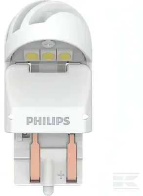 Immagine prodotto di Philips Ultinon Pro6000 SI 11066CU60X2 Lampadina di segnalazione per auto, 12 V, W21/5W, LED, 6000 K, 2 pezzi
