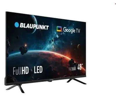 Produktbild von Blaupunkt LED-Fernseher 40" 40FGC5501S Full HD Google TV DVB-T2 Smart Wi-Fi Schwarz
