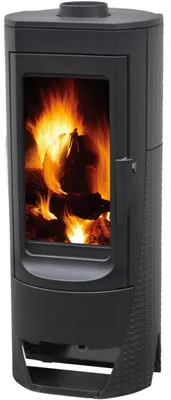Immagine prodotto di PLAMEN Nera, Stufa a legna in ghisa, 13,3 kW, Classe A+, Ø 150 mm
