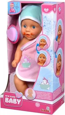Produktbild von Simba Puppe New Born Baby Dreckspatz Badepuppe 105030006