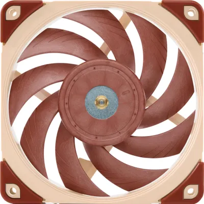 Produktbild von Noctua NF-A12x25, Ventilator, 12 cm, 450 RPM, 1200 RPM, 55,7 m³/h, Beige, Braun