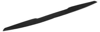 Zdjęcie produktu dla Tylny spojler bagażnika 113,5 x 7 cm Gumowa czarna uniwersalna listwa zewnętrzna do samochodu