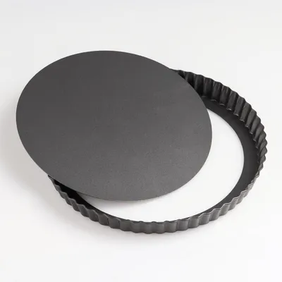 Image de Moule à gâteau rond de 24 cm, antiadhésif, avec un fond amovible en acier au carbone