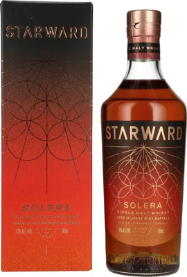 Produktbild von Starward Solera + Box 700ml 43% Vol.