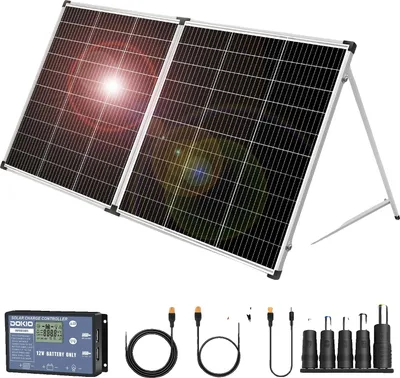 Obrázok produktu pre Solárny panel, prenosný dizajn, vysoká účinnosť, 200 W