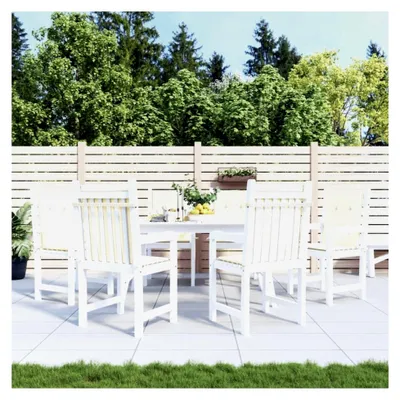 Produktbild von Gartenstuhlauflagen 6 Stück, Niedriglehner Auflagen für Gartenstühle, Sitzauflagen für den Außenbereich, Creme Oxford-Gewebe