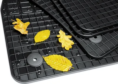 Produktbild von Gummimatten passend für Hyundai Tucson 4 2020- Original Qualität Gummi Fußmatten, Farbe:schwarz