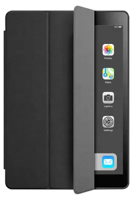 Image de Eiger, coque folio magnétique pour iPad Pro 11" M4 / M5, avec support pour stylet, noire
