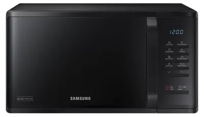 Image de 23 L - 800 W - Electronique - Quick Defrost - Céramique émail - Design Incurvé - Noir - Samsung