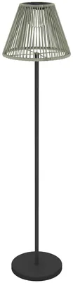 Produktbild von Outsunny Solar Stehlampe Rattan Solarlampen mit Lichtsensor 25 LED-Lichte IP44