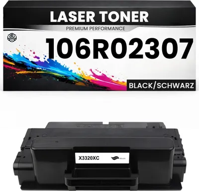 Produktbild von XXL Toner kompatibel für Xerox 106R02307 Phaser 3320 in Schwarz