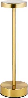 Produktbild von Grundig Tischlampe Akku - Kabellose Schreibtischlampe Touch Schalter - USB‑C Leuchte Mit 3 Lichtmodi - Gold - 8x32 cm