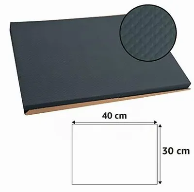 Obrázek produktu pro PRONAPPE 304159I, Obdélník, Antracit, Jednobarevný, Papír, 300 mm, 400 mm