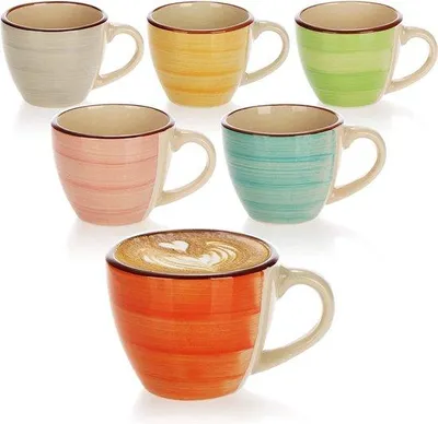 Produktbild von Kaffeebecher, Cappuccino-Becher, Kaffee-Becher Set