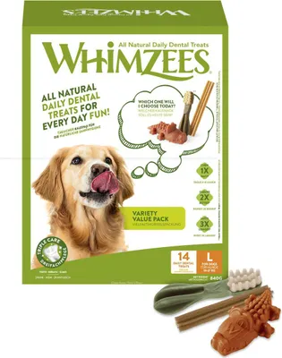 Produktbild von Whimzees Variety Value Box L - 14er Pack