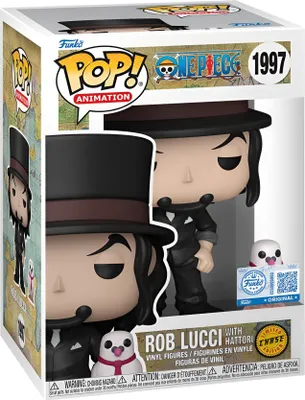 Immagine prodotto di FUNKO POP! Figurina in vinile di One Piece Rob Lucci con Hattori 1997 Possibilità speciale di inseguimento