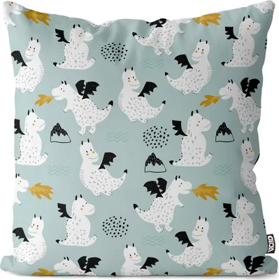 Produktbild von VOID Kleiner Drache Kinder Kissenbezug Kissenhülle Sofakissen Kissen Deko Outdoor-Kissen Dekokissen