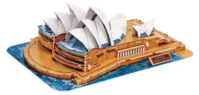 Image de Puzzle 3D Cubic Fun National Geographic Opera House Sydney