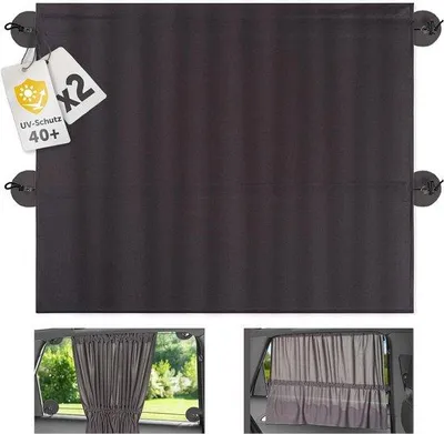 Produktbild von Famanu Sonnenschutz für Auto - Großformat, antrazith/ schwarz