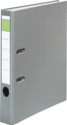 Produktbild von Ordner 10078319 DIN A4 50mm PP grau
