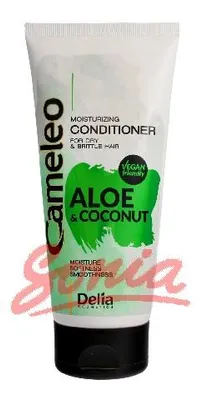Produktbild von Delia Cameleo Aloe and Coconut Moisturising and Softening Hair Conditioner 200ml