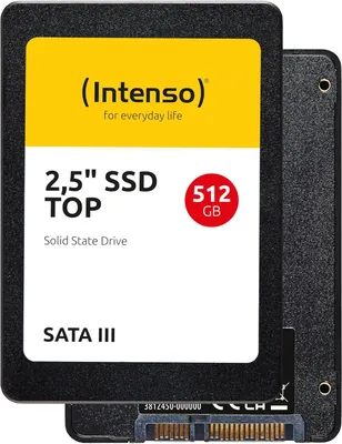 Productafbeelding van Intenso 2,5" SSD SATA III, top prestaties, 512 GB