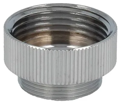 Immagine prodotto di Schläfer r 617010 | Adattatore Idraulico 3/4 Femmina, 3/4 " Femmina x M22x1 Maschio, Riduttore in Ottone Cromato per Flessibile Doccia, Flessibile Idraulico, Valvola, Rubinetto Lavandino