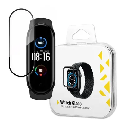 Produktbild von Wozinsky Watch Glass Hybridglas für Xiaomi Mi Band 5 schwarz