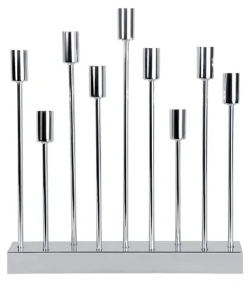 Produktbild von Star Trading 132-14, Chrom, IP20, 1 Glühbirne(n), E14, 15 W, AC