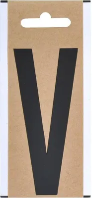 Produktbild von Etikett Folienzeichen Serie V 10cm