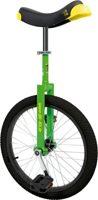 Produktbild von QU-AX 1104 Luxus Einrad, 20', Alufelge, grün/gelb