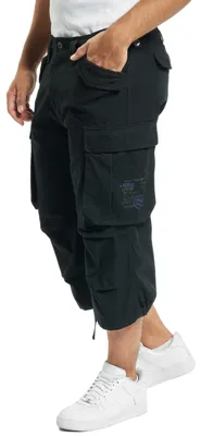 Produktbild von Brandit Industry Vintage 3/4 Shorts, Farbe: Black, Größe: XL