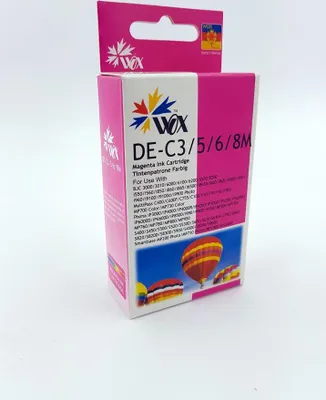 Produktbild von Wox Magenta Canon BCI3EM / BCI6EM Tintenersatz 4481A002
