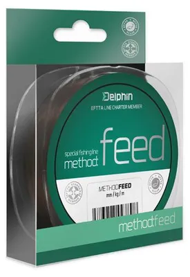 Obrázek produktu pro Delphin Vlasec Method Feed Hnědý - 0,16mm 5,3lbs 200m