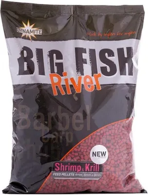 Produktbild von Dynamite Baits B.F.R. Shrimp & Krill Feed Pellet 4-6-8mm 1,8Kg