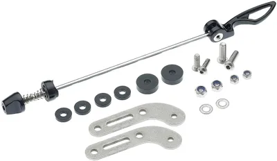 Produktbild von racktime Schnellspanner-Adapterset 180 mm Silber - Gepäckträger-Montage ohne ...