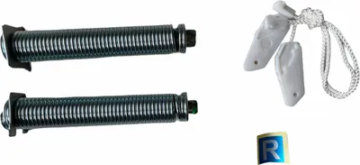 Produktbild von Reparatursatz Türscharnier, Feder, Seilzug passend für Bosch Siemens Spülmaschine, Geschirrspüler - Nr.: 754870 / 00754870