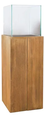 Produktbild von Windlichtsäule aus Akazienholz Braun 80x27x27 cm